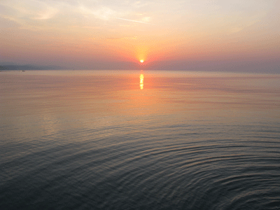 Рассвет над морем. Фото Логиновой Ольги
